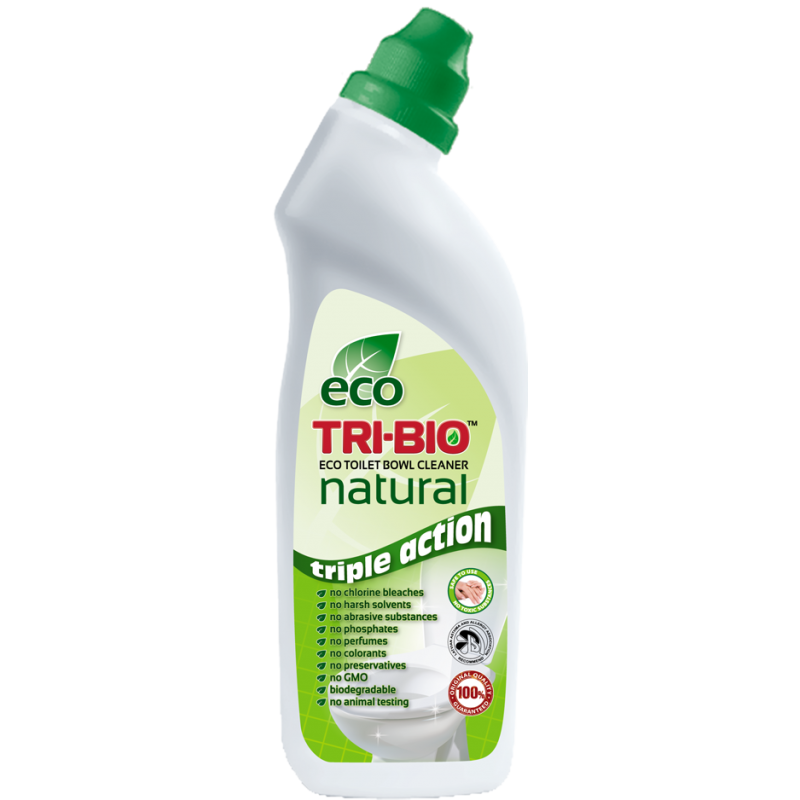 Еко натурален препарат за тоалетни гърнета, пластмасова бутилка, 710 Tri-Bio