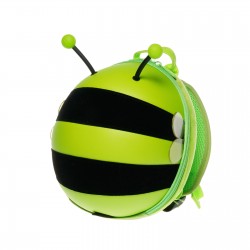 Мини детска раница - пчеличка с предпазен колан, зелена Supercute 21625 2