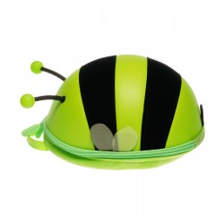 Мини детска раница - пчеличка с предпазен колан, зелена Supercute 21626 3