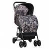 Бебешка количка Jasmin-компактна,лесно сгъваема с покривало-сива - Сив