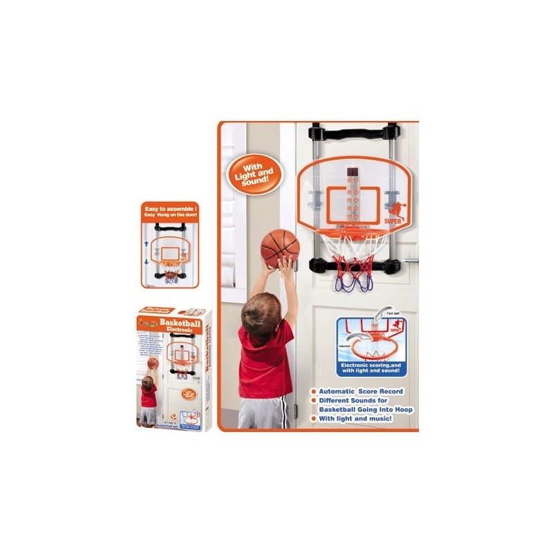 Интерактивен баскетболен кош - подвижен King Sport