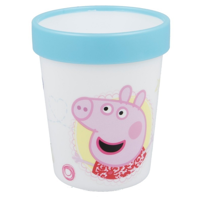 Чаша за момче двуцветна Peppa Pig, 250 мл