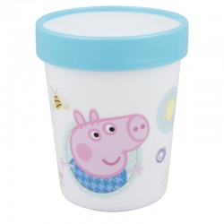 Чаша за момче двуцветна Peppa Pig, 250 мл