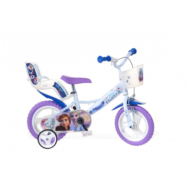 Детски велосипед Frozen 3 12", бял