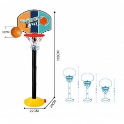 Баскетболен кош, регулируем от 73 до 115 см GOT 31224 7