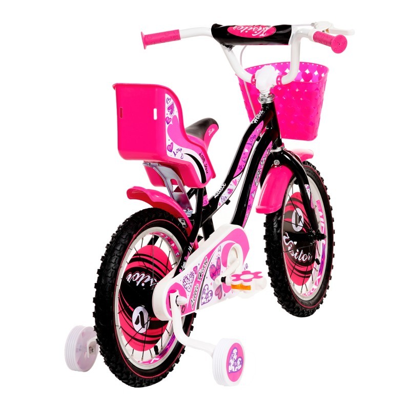 Детски велосипед LITTLE HEART 16", розов Venera Bike