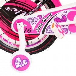 Детски велосипед LITTLE HEART 16", розов