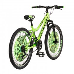 Детски велосипед EXPLORER MAGNITO  24", зелено с черно Venera Bike 31378 3