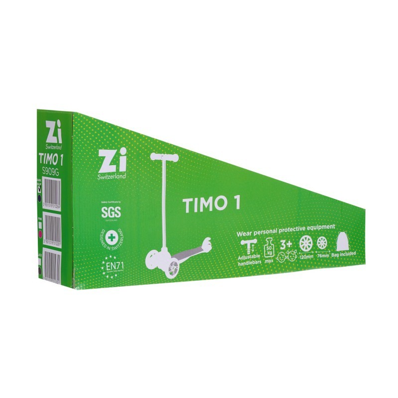 Тротинетка TIMO 1-Зелен Zi