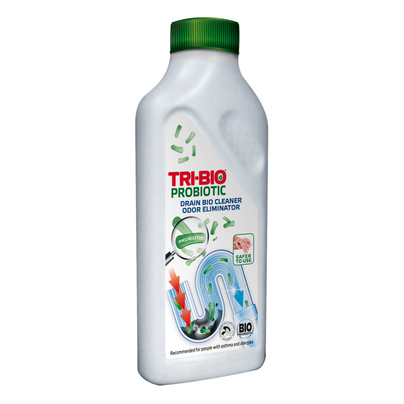 TRI-BIO Пробиотичен еко препарат за отпушване на канализация, 420 мл. Tri-Bio