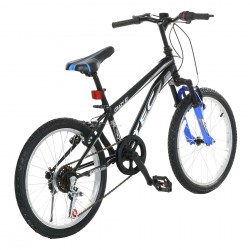 Детски велосипед TEC - CRAZY GT 20", 7 скорости, черно-червен TEC 35539 5