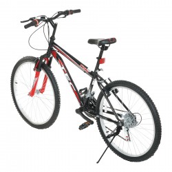 Детски велосипед TEC - TITAN 24", 21 скорости, черно-червен TEC 35576 3