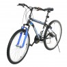 Детски велосипед TEC - TITAN 24", 21 скорости, черно-червен - Черен със синьо