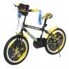 Детски велосипед VISION - FANATIC 20", черно-син - Черен с жълто