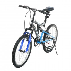 Детски велосипед TEC - CRAZY 20", 7 скорости, черно-син TEC 35715 