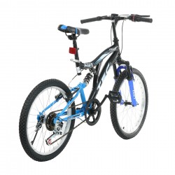Детски велосипед TEC - CRAZY 20", 7 скорости, черно-син TEC 35720 6