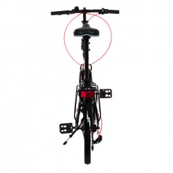 Сгъваем градски велосипед CAMP Q10 FOLDABLE BIKE 20", 7 скорости, чер CAMP 35783 4