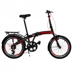 Сгъваем градски велосипед CAMP Q10 FOLDABLE BIKE 20", 7 скорости, чер CAMP 35785 6