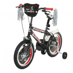 Детски велосипед VISION - FANATIC 16", черно-жълт