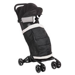 Лятна бебешка количка Luka с покривало за крачета, черна ZIZITO 36096 
