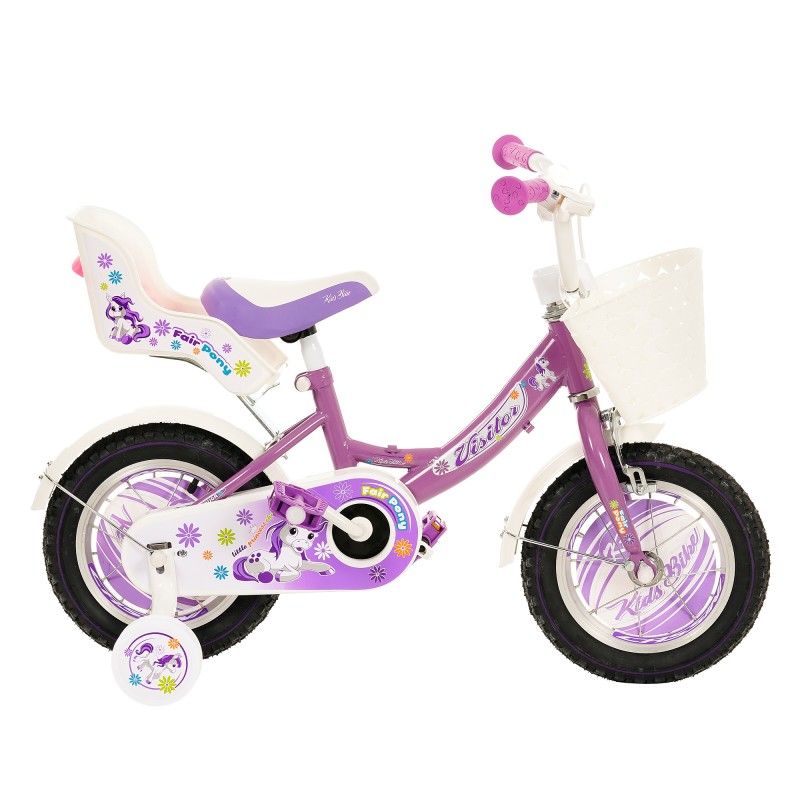 Детски велосипед PONY 12", PONY, 12", цвят: Лилав Venera Bike