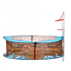 Детска палатка за игра - Пиратски кораб с баскетболен кош ITTL 38503 4