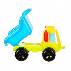 Детски плажен комплект за игра с камионче и лейка, 6 части