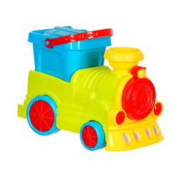 Детски плажен комплект за игра с локомотив, 5 части GOT 39684 