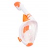 Детска маска за шнорхелинг, размер XS, оранжева - Оранжев