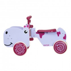 Детска количка за яздене Хипопотам със звук и светлина