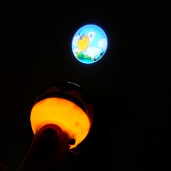 Детско фенерче - проектор с музика и светлини с 4 диска GOT 40439 5