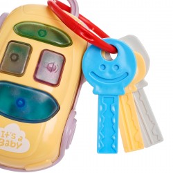 Бебешка играчка кола и ключове с музика и светлини