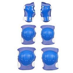 Комплект протектори за колене, лакти и китки  размер S, сини Amaya 40765 