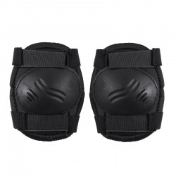 Комплект протектори за колене, лакти и китки - размер S, черни Amaya 40768 2