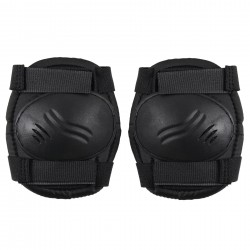 Комплект протектори за колене, лакти и китки - размер S, черни Amaya 40769 3