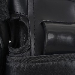 Комплект протектори за колене, лакти и китки - размер S, черни