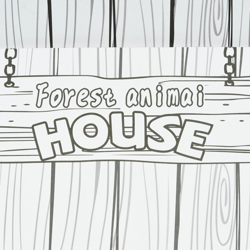 Къща за животни за сглобяване и оцветяване GOT
