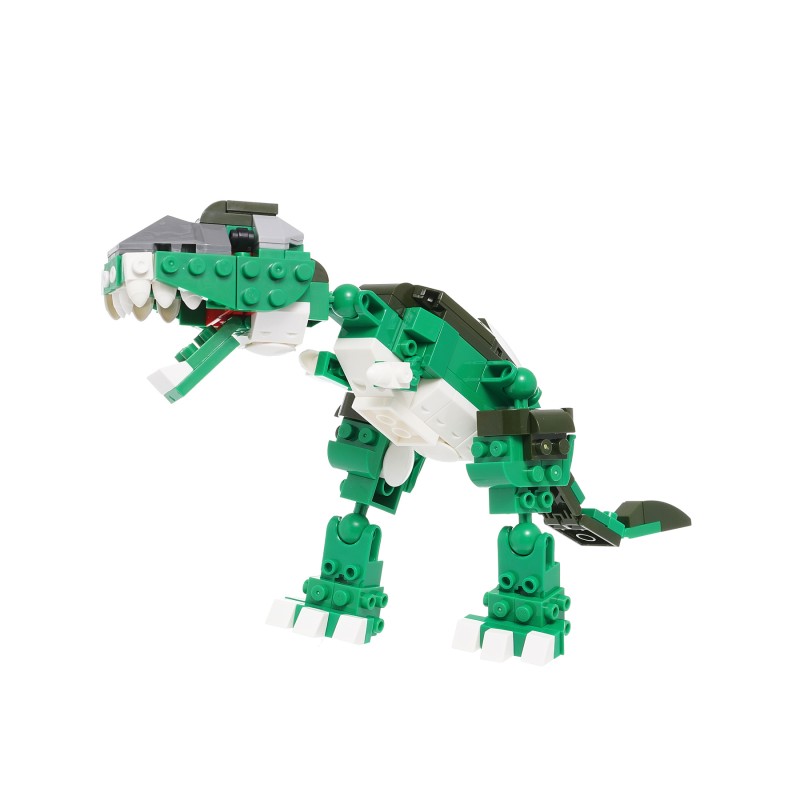 Конструктор зелен динозавър със 139 части Banbao