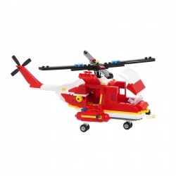 Конструктор пожарен спасителен хеликоптер с 310 части Banbao 41366 6