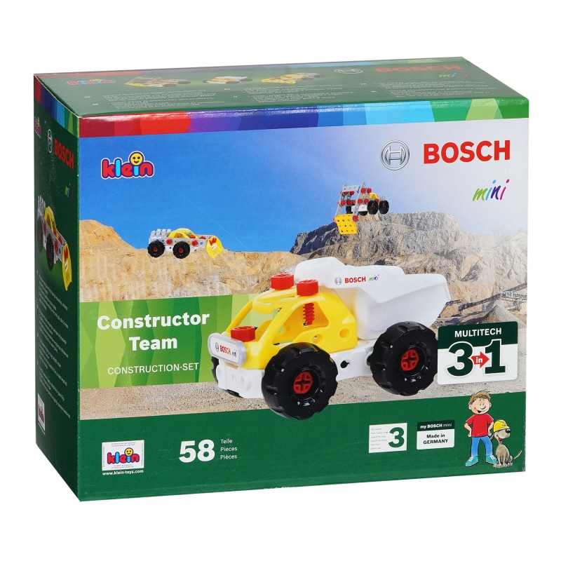 Детски комплект за сглобяване Bosch 3 в 1 CONSTRUCTOR BOSCH