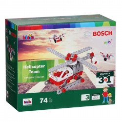 Детски комплект за сглобяване Bosch 3 в 1 Хеликоптер BOSCH 41462 9