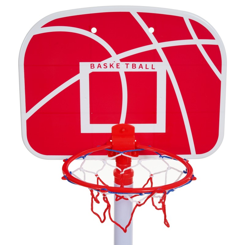 Баскетболен кош на стойка с височина 130см и топка KY