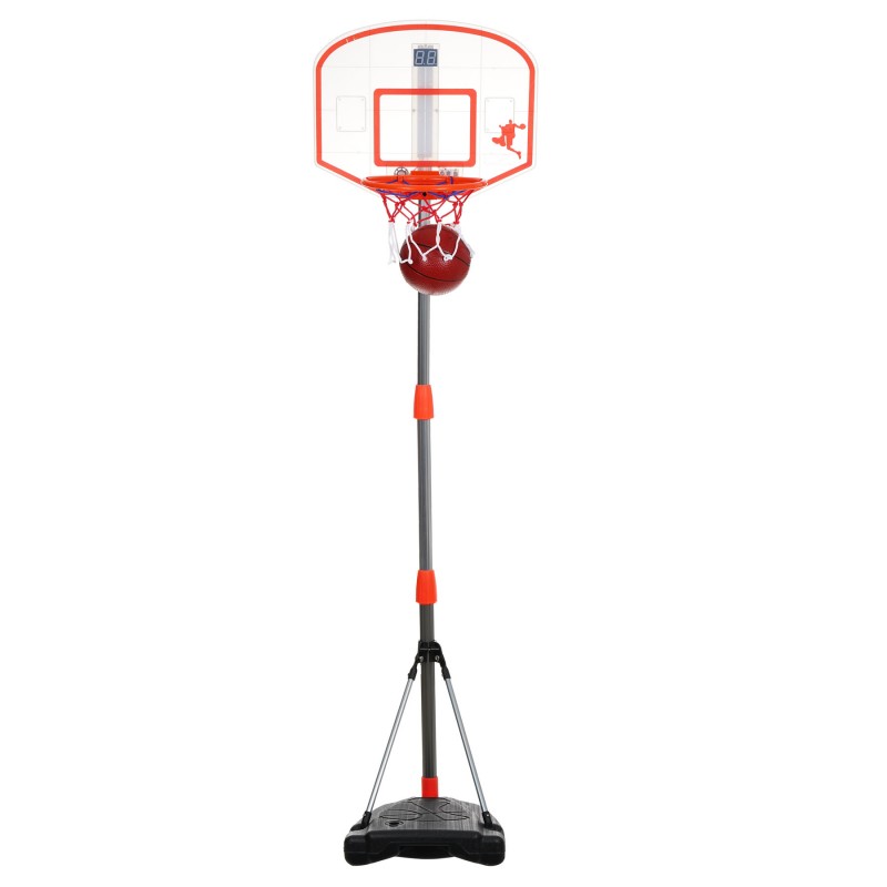 Електронен баскетболен кош, Регулируем 94 - 167 см.