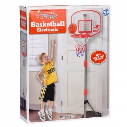 Електронен баскетболен кош, Регулируем 94 - 167 см. King Sport 42014 5