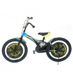 Детски велосипед  TURBO 20", черен със синьо