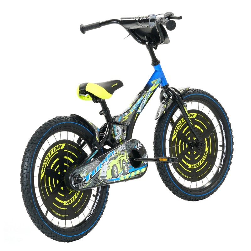 Детски велосипед  TURBO 20", черен със синьо Venera Bike