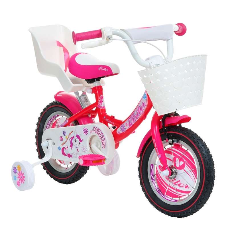 Детски велосипед FAIR PONY VISITOR 12", розов Venera Bike