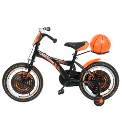 Детски велосипед BASKET 16", черен Venera Bike 42236 2