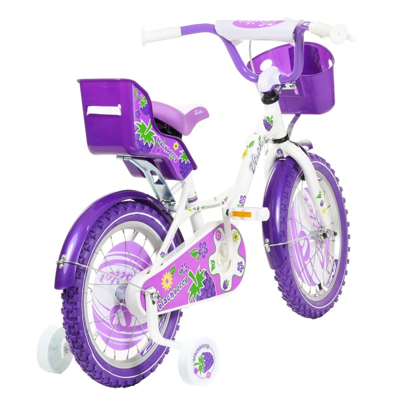 Детски велосипед BLACKBERRY 16" , лилав Venera Bike