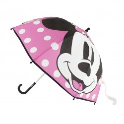 Детски ръчен чадър с принт на MINNIE, розов Minnie Mouse 42301 